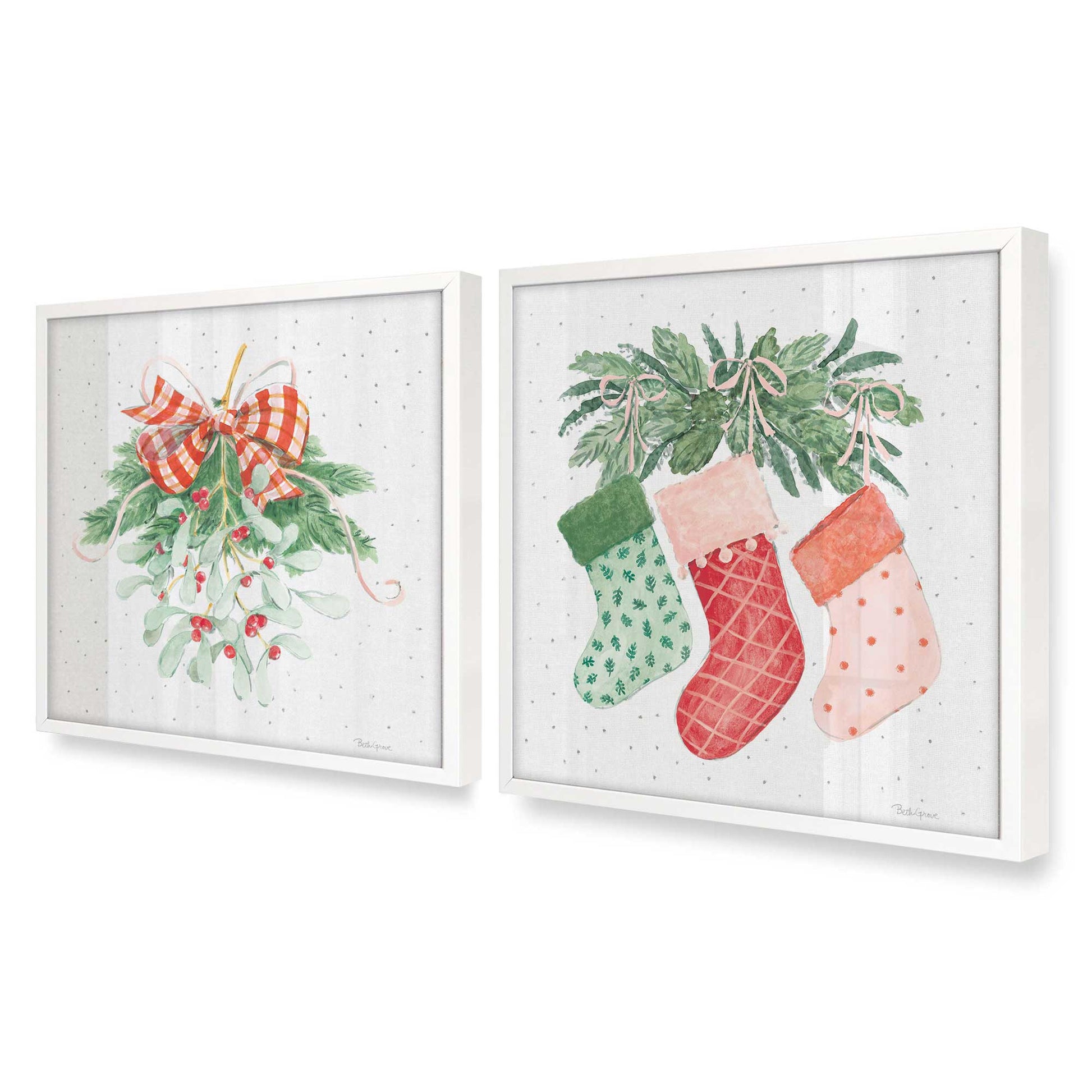 [Color:Opaque White], Picture of art in an Opaque White frame at an angle