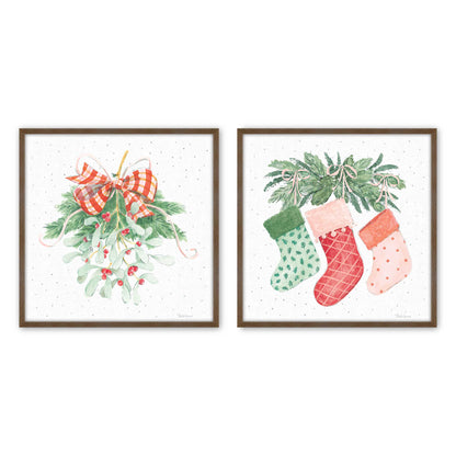 [Color:Walnut], Picture of art in a Walnut frame