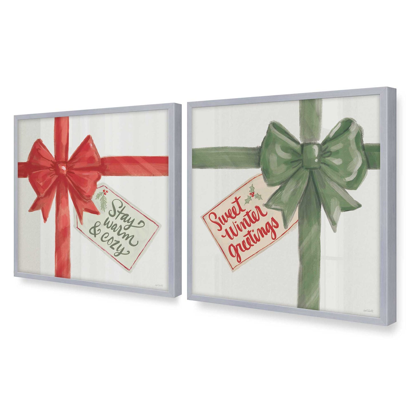 [Color:Polished Chrome], Picture of art in a Polished Chrome frame of the corner