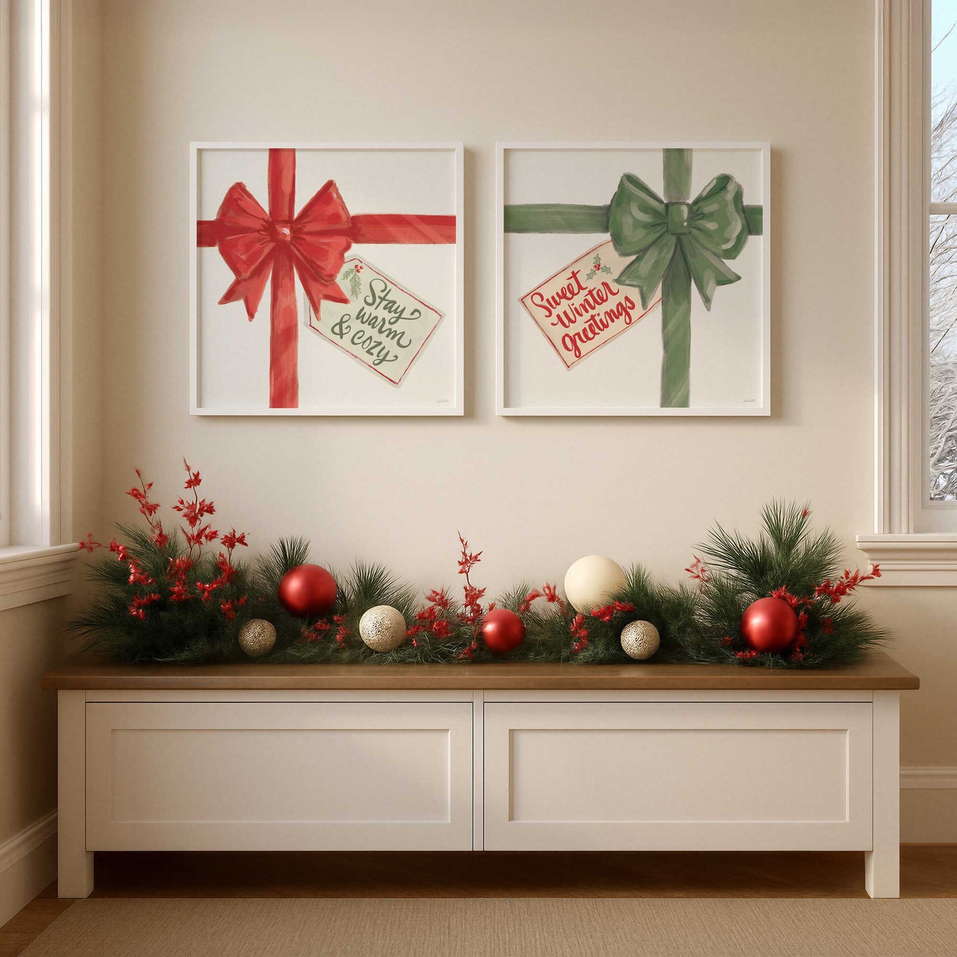 [Color:American Maple], Picture of art in an American Maple frame