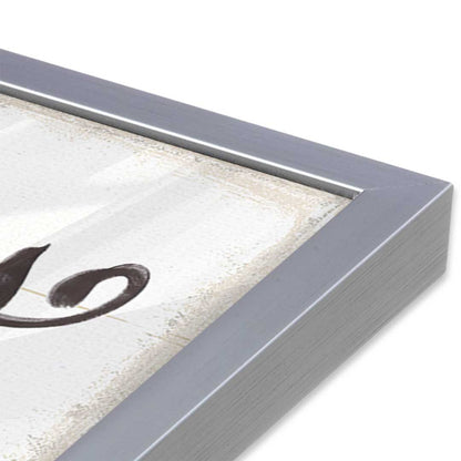 [Color:Polished Chrome], Picture of art in a Polished Chrome frame at an angle