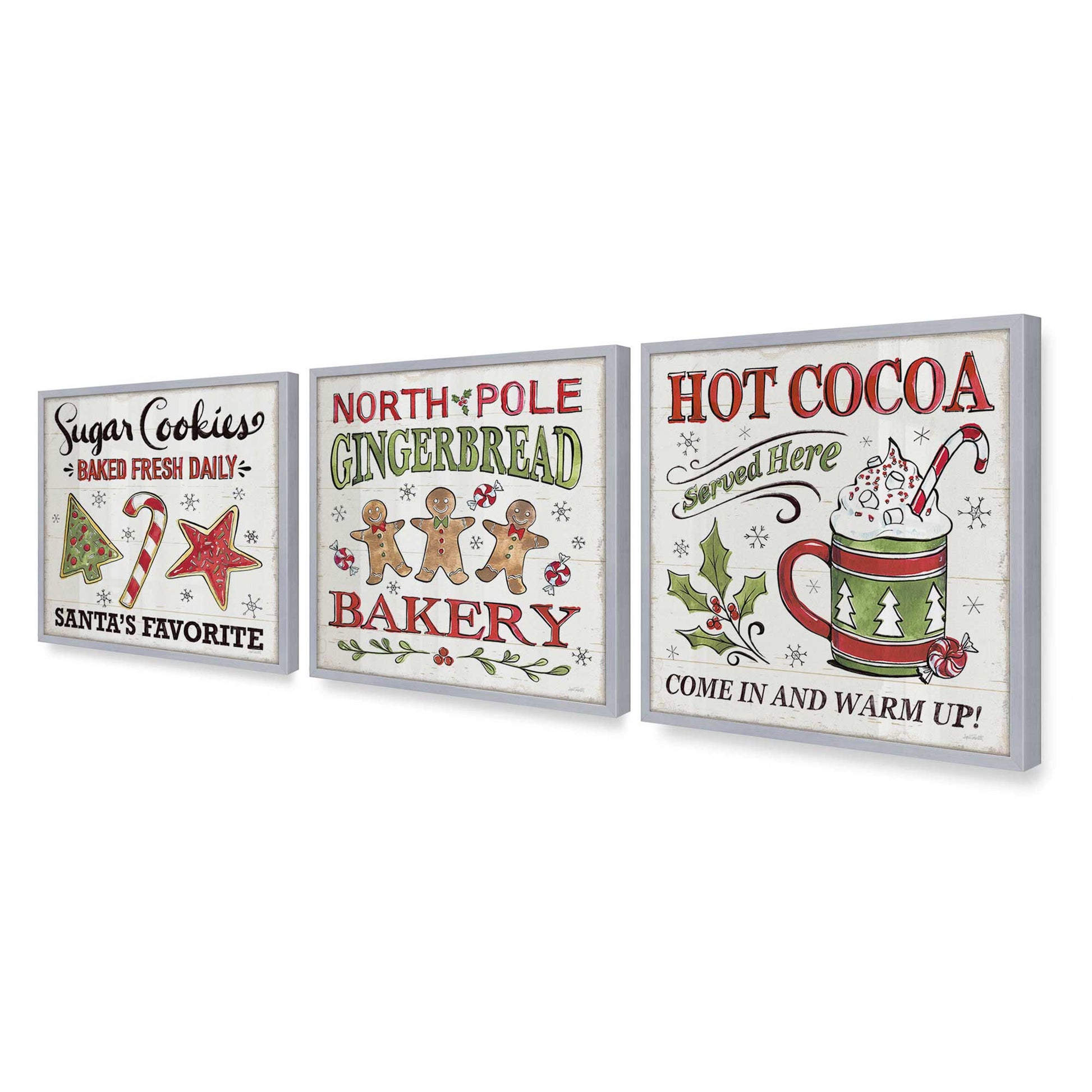 [Color:Polished Chrome], Picture of art in a Polished Chrome frame of the corner