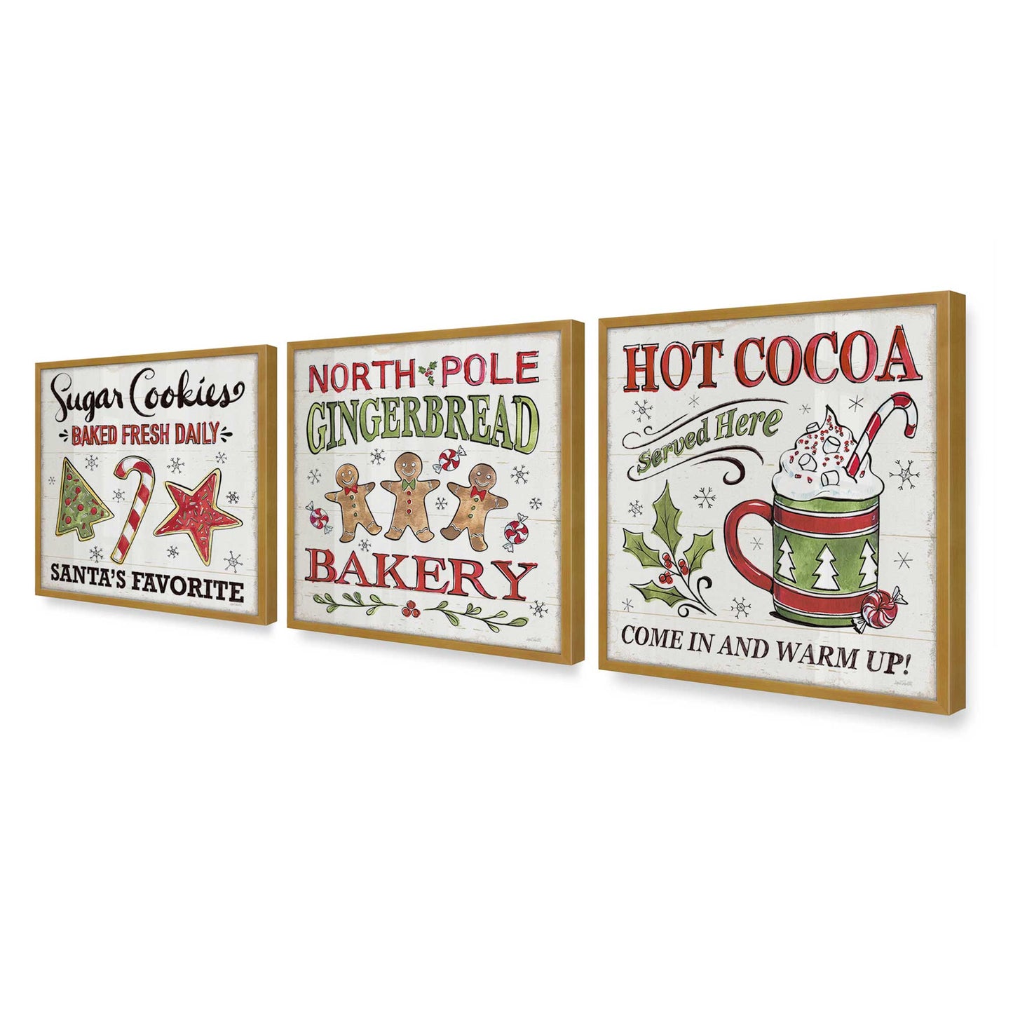 [Color:Polished Gold], Picture of art in a Polished Gold frame of the corner