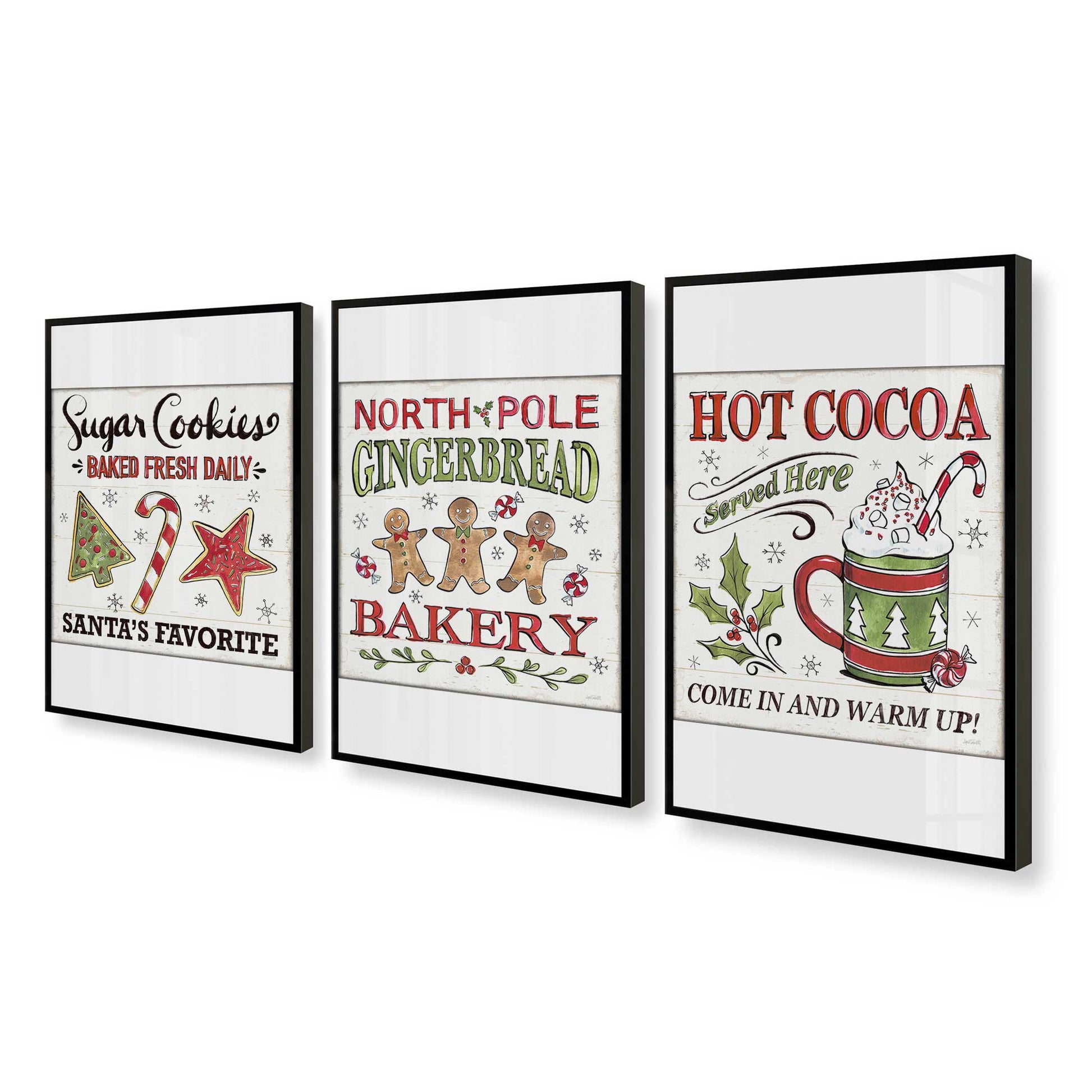 [Color:Satin Black], Picture of art in a Satin Black frame at an angle