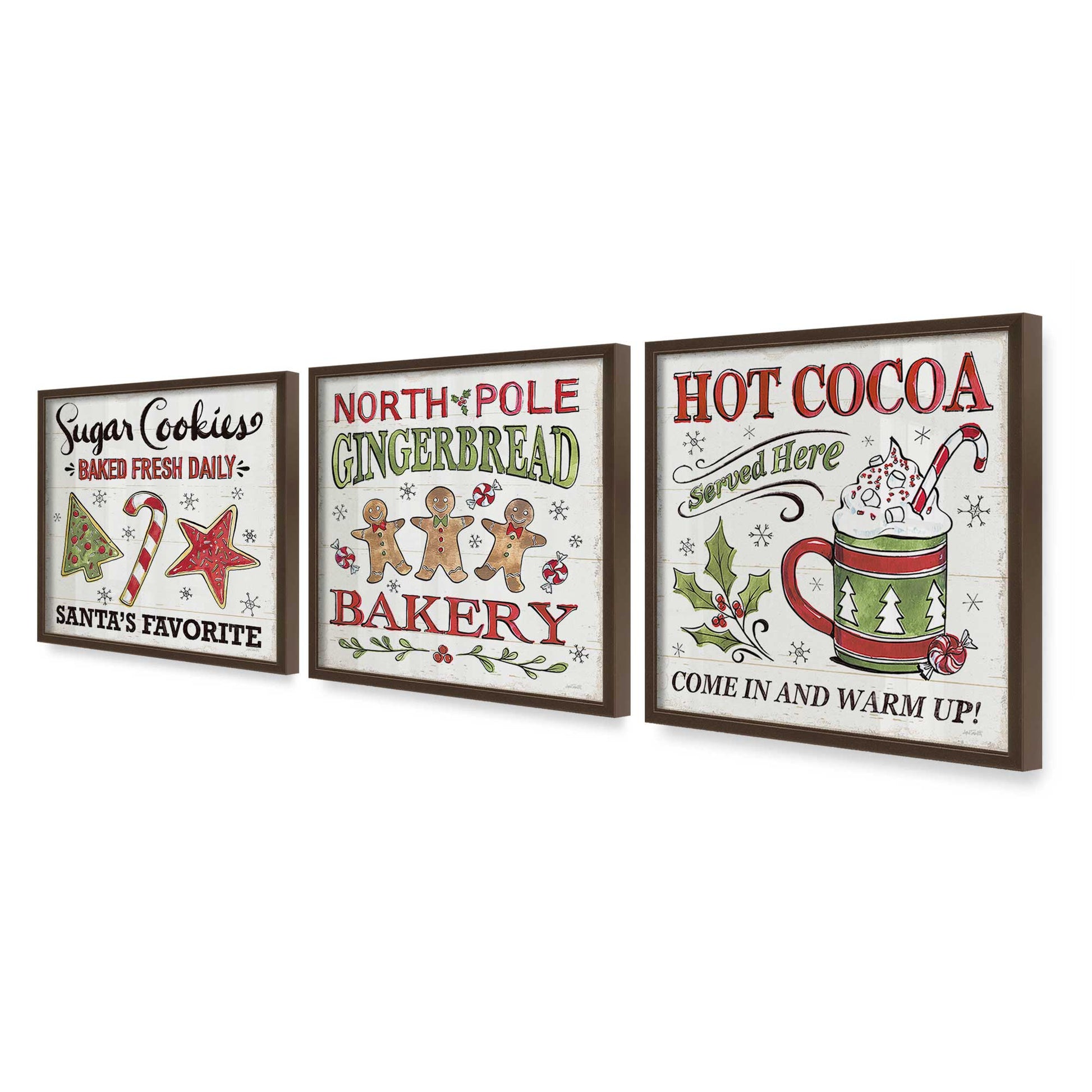 [Color:Belvinder Brown], Picture of art in a Belvinder Brown frame at an angle