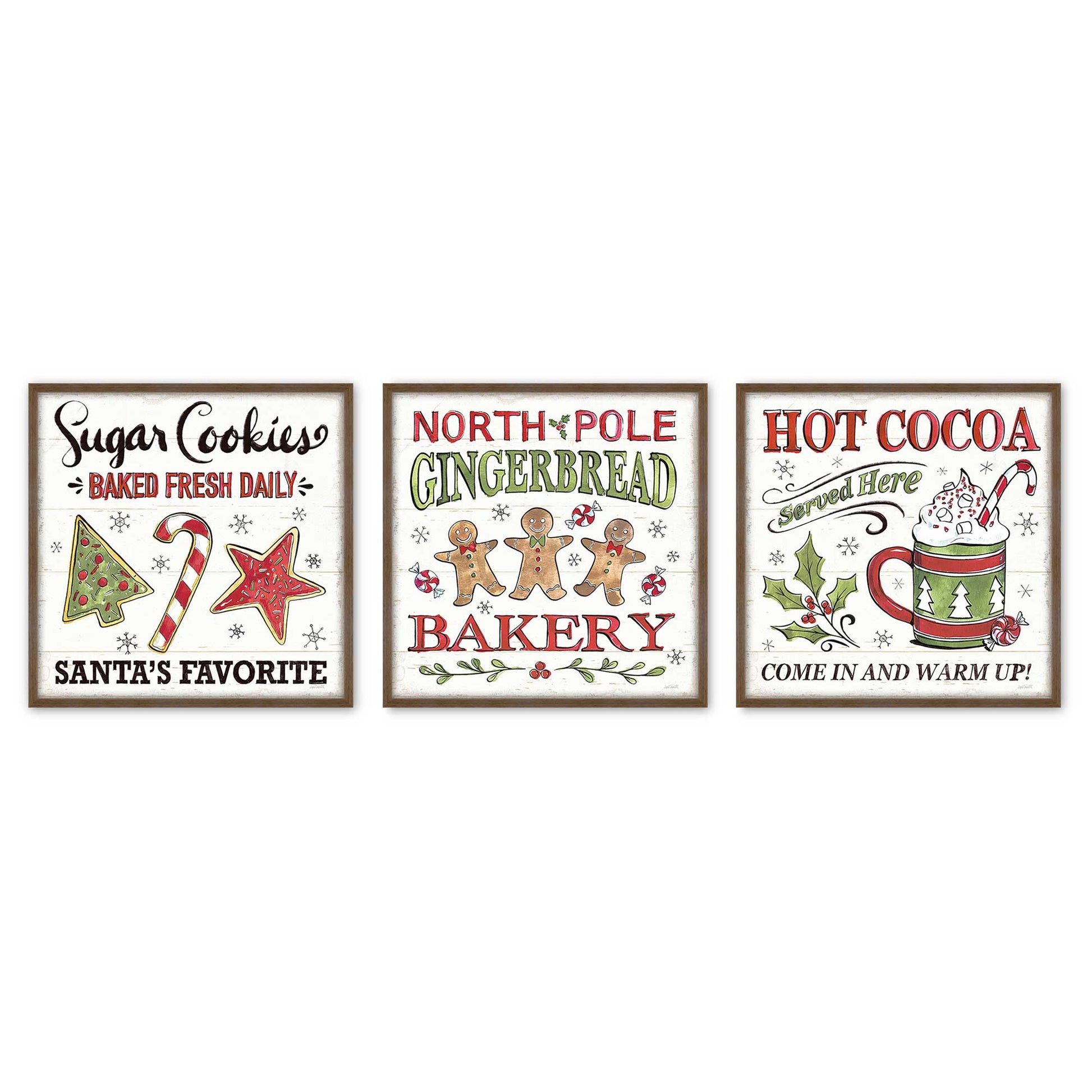 [Color:Walnut], Picture of art in a Walnut frame