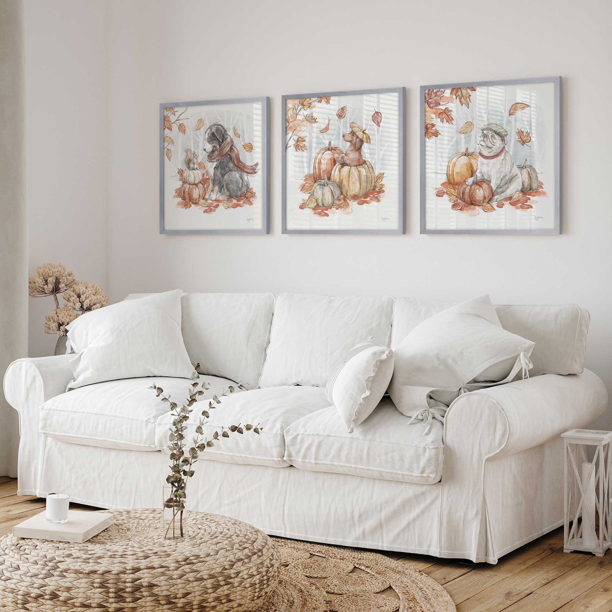 [Color:Opaque White], Picture of art in a Opaque White frame