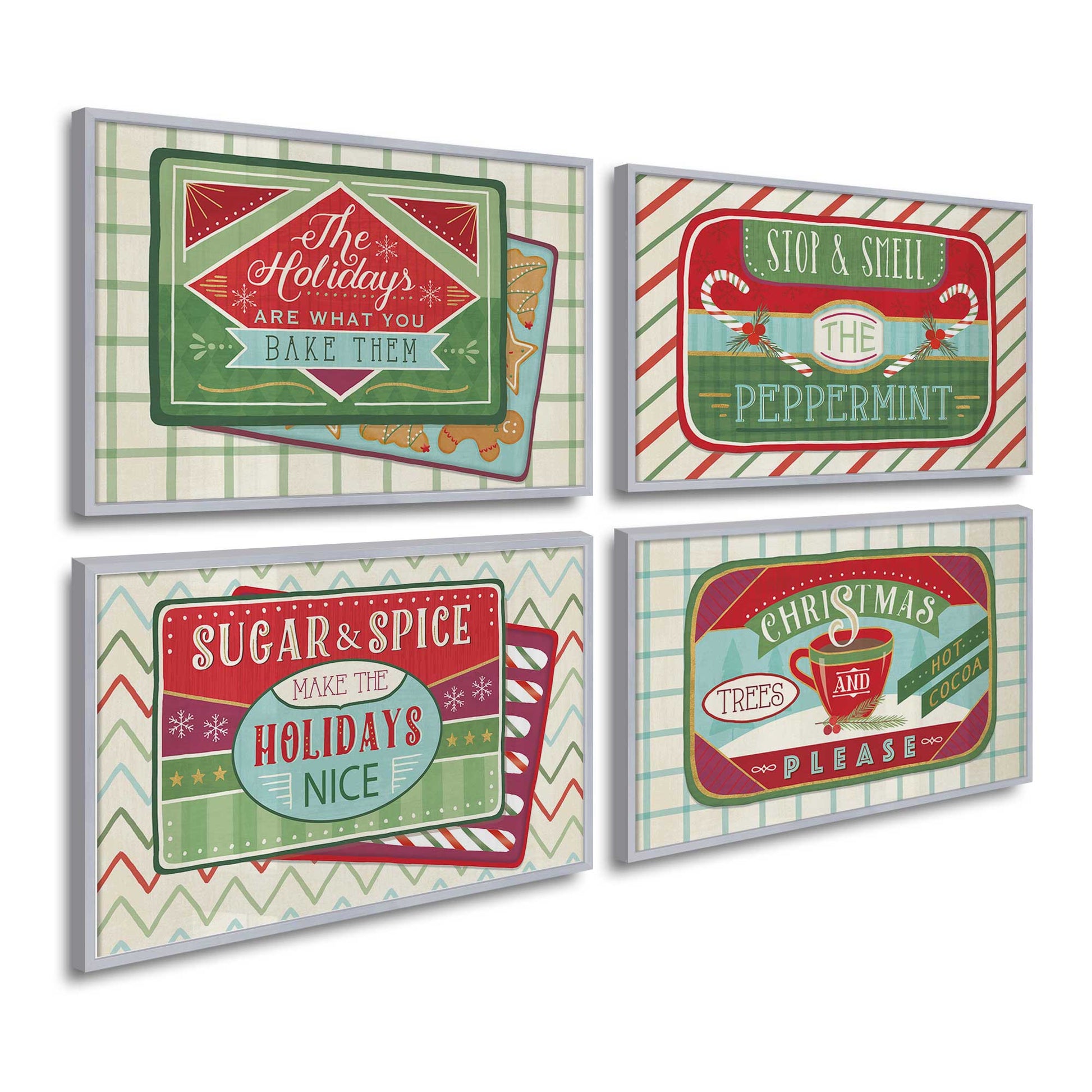 [Color:Polished Chrome], Picture of art in a Polished Chrome frame of the corner