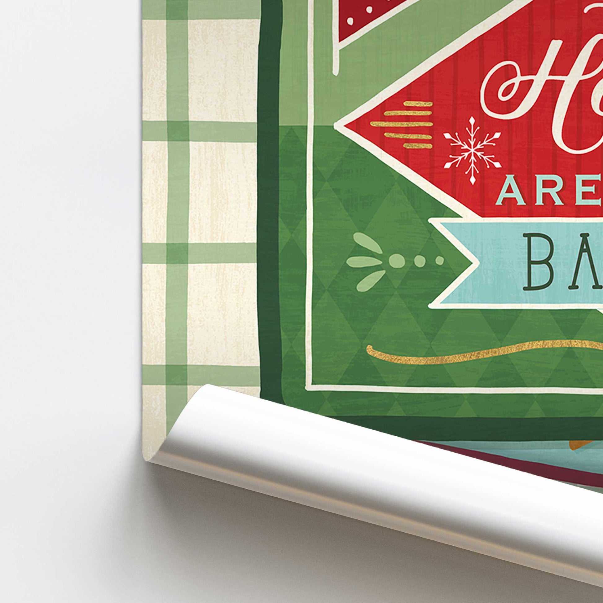 [color:Rolled Print], Picture of close up of art