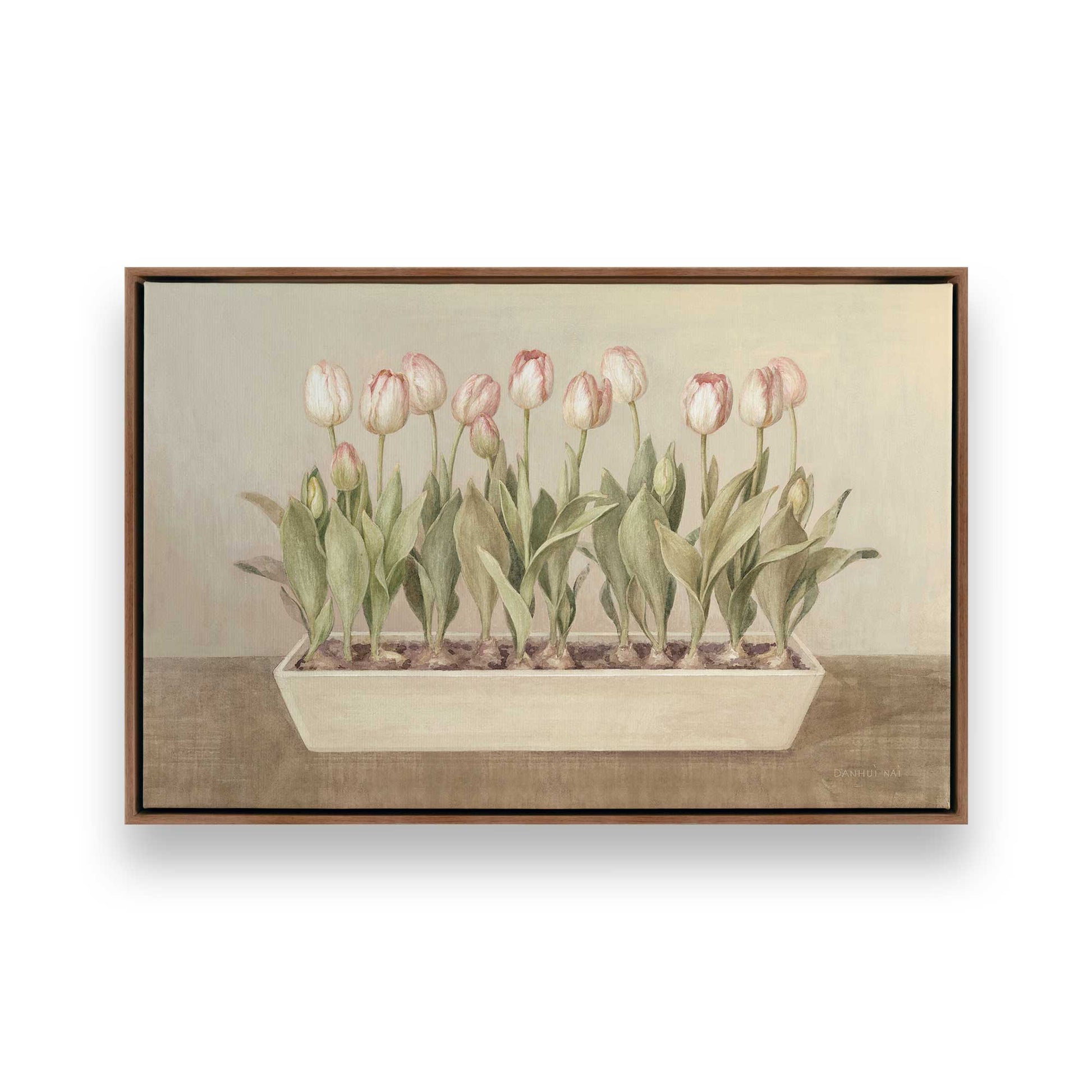 [Color:Walnut], Picture of art in a Walnut frame