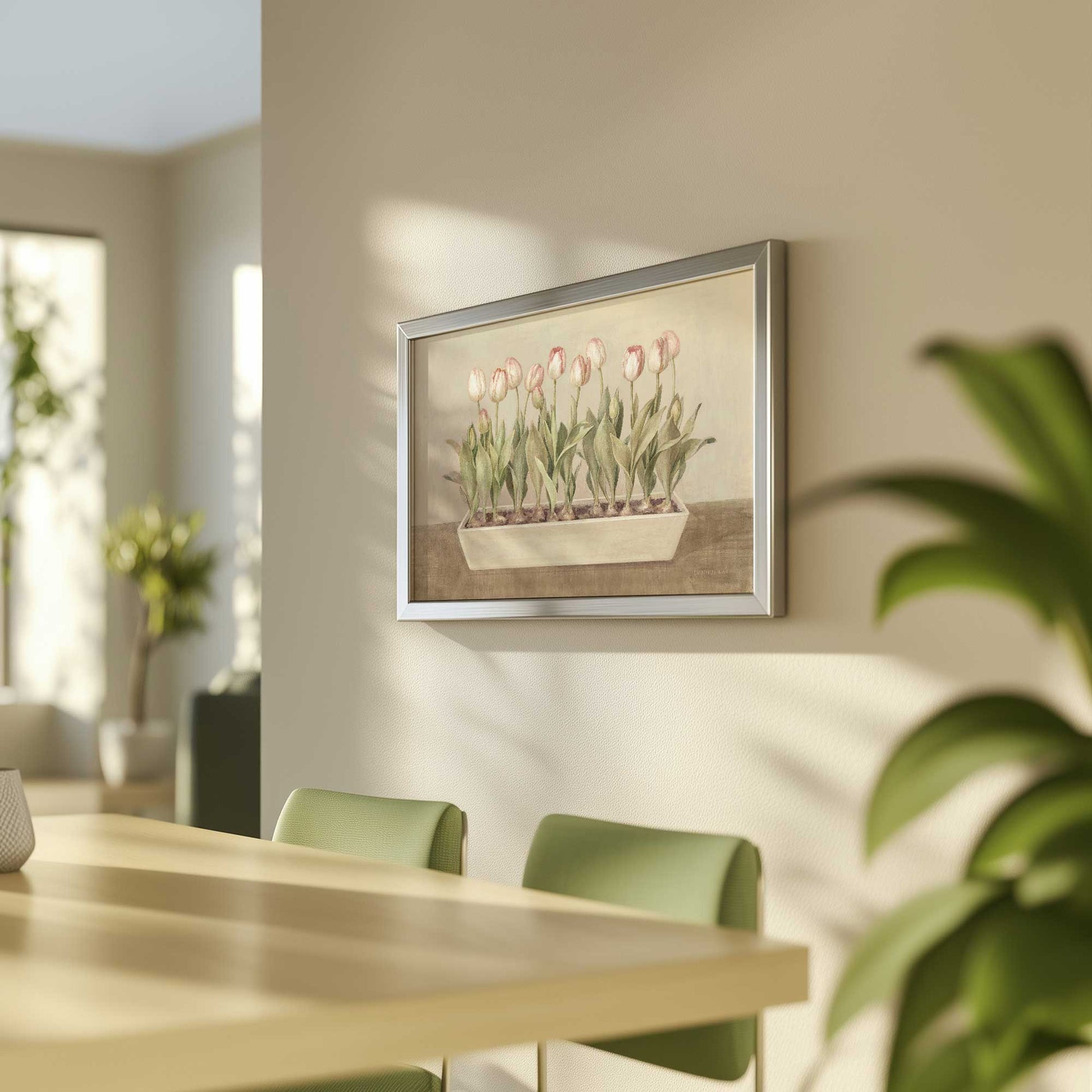 Picture of art in a room