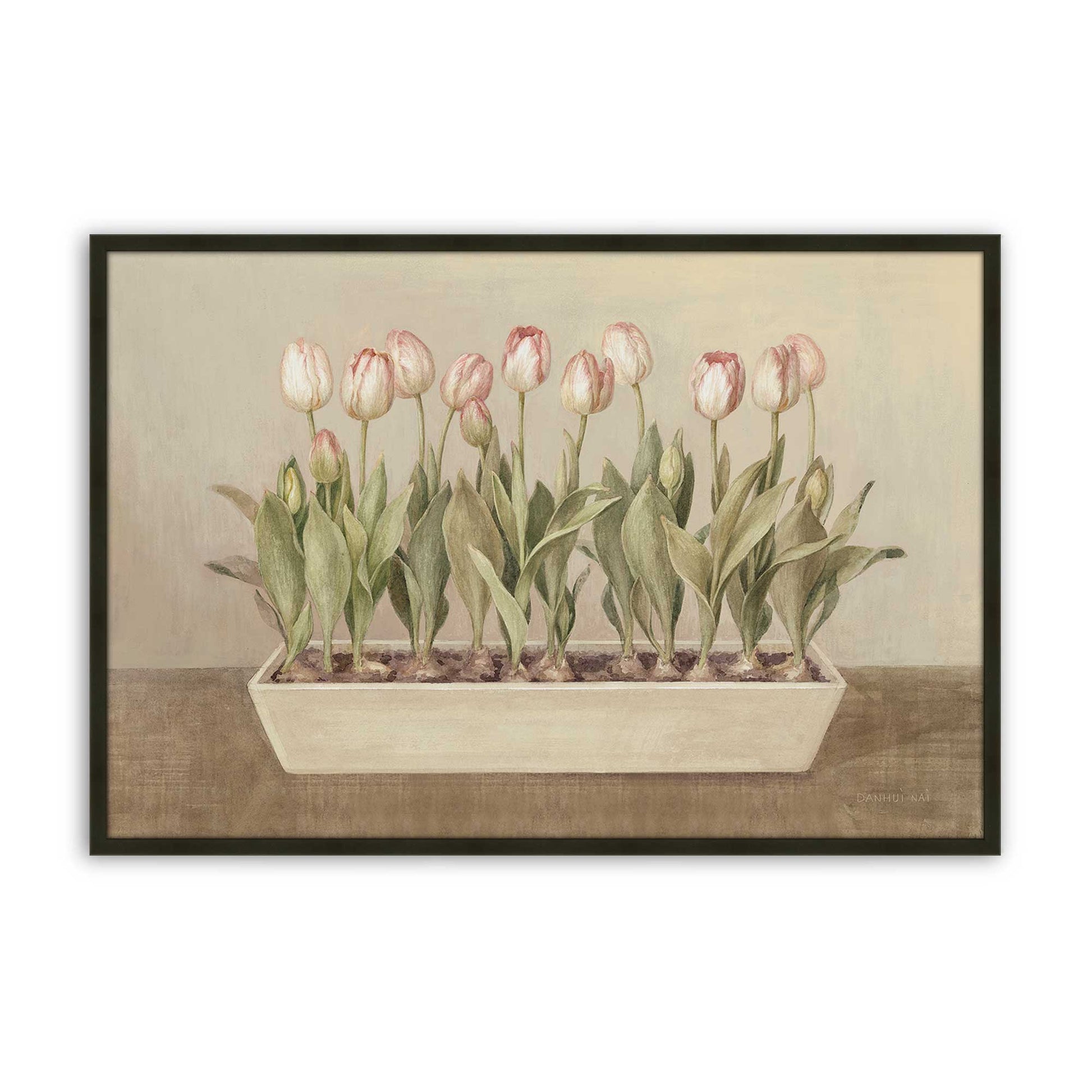 [Color:Satin Black], Picture of art in a Satin Black frame