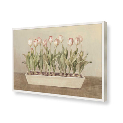 [Color:Opaque White], Picture of art in a Opaque White frame of the corner