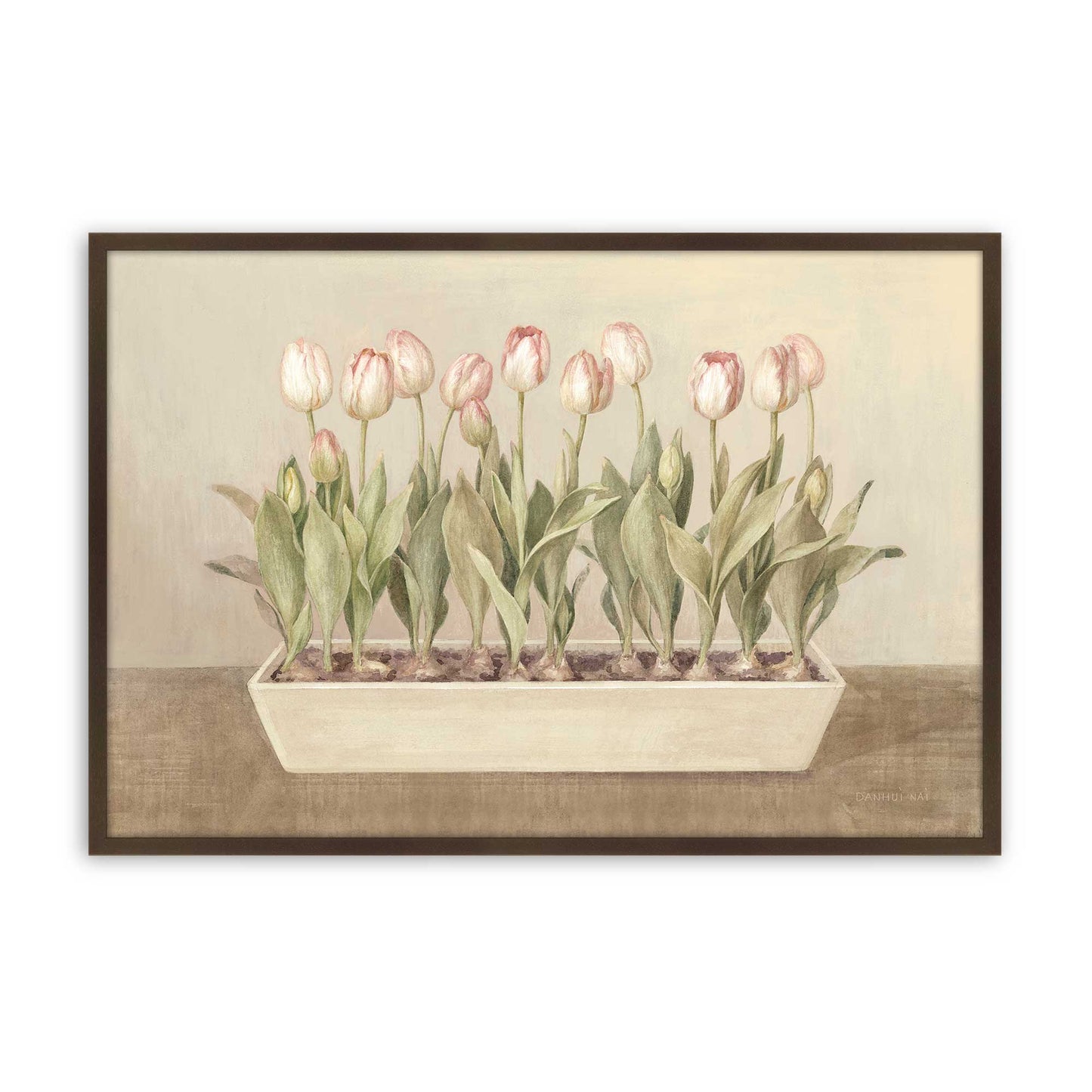 [Color:Belvinder Brown], Picture of art in a Belvinder Brown frame