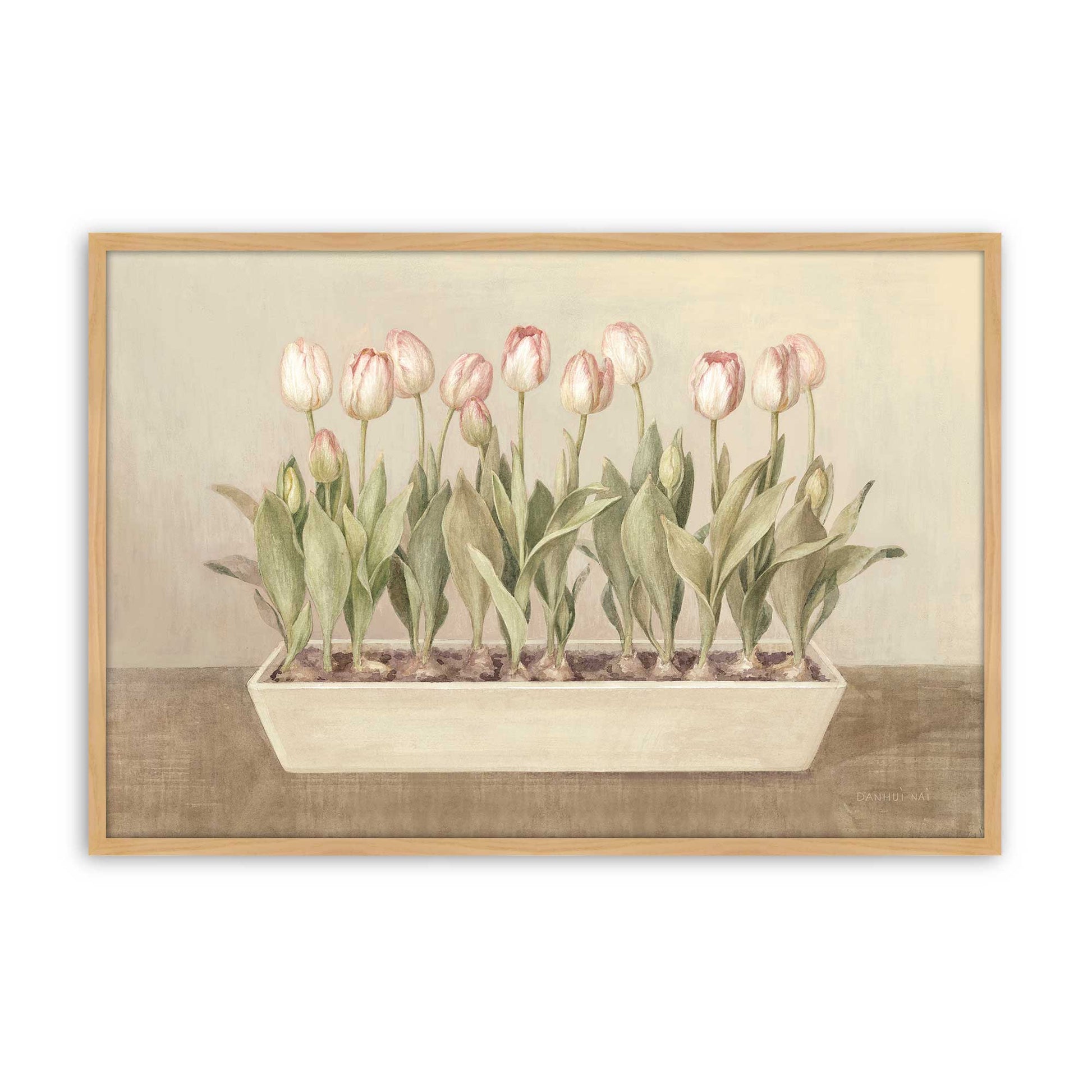 [Color:American Maple], Picture of art in a American Maple frame