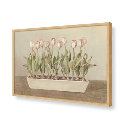 [Color:American Maple], Picture of art in a American Maple frame of the corner