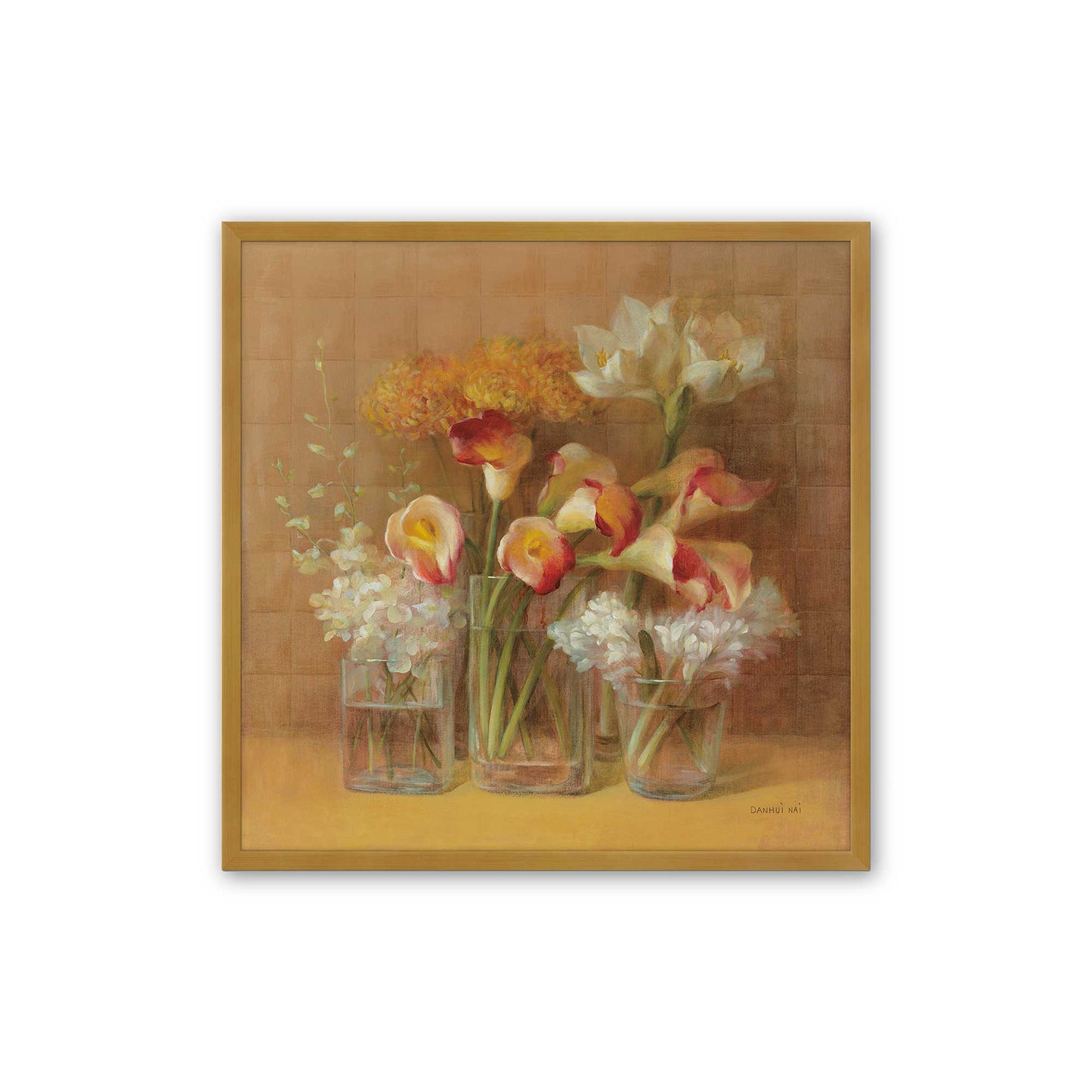 [Color:Polished Gold], Picture of art in a Polished Gold frame