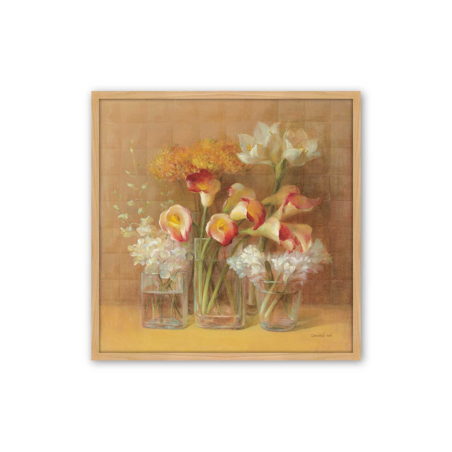[Color:American Maple], Picture of art in a American Maple frame
