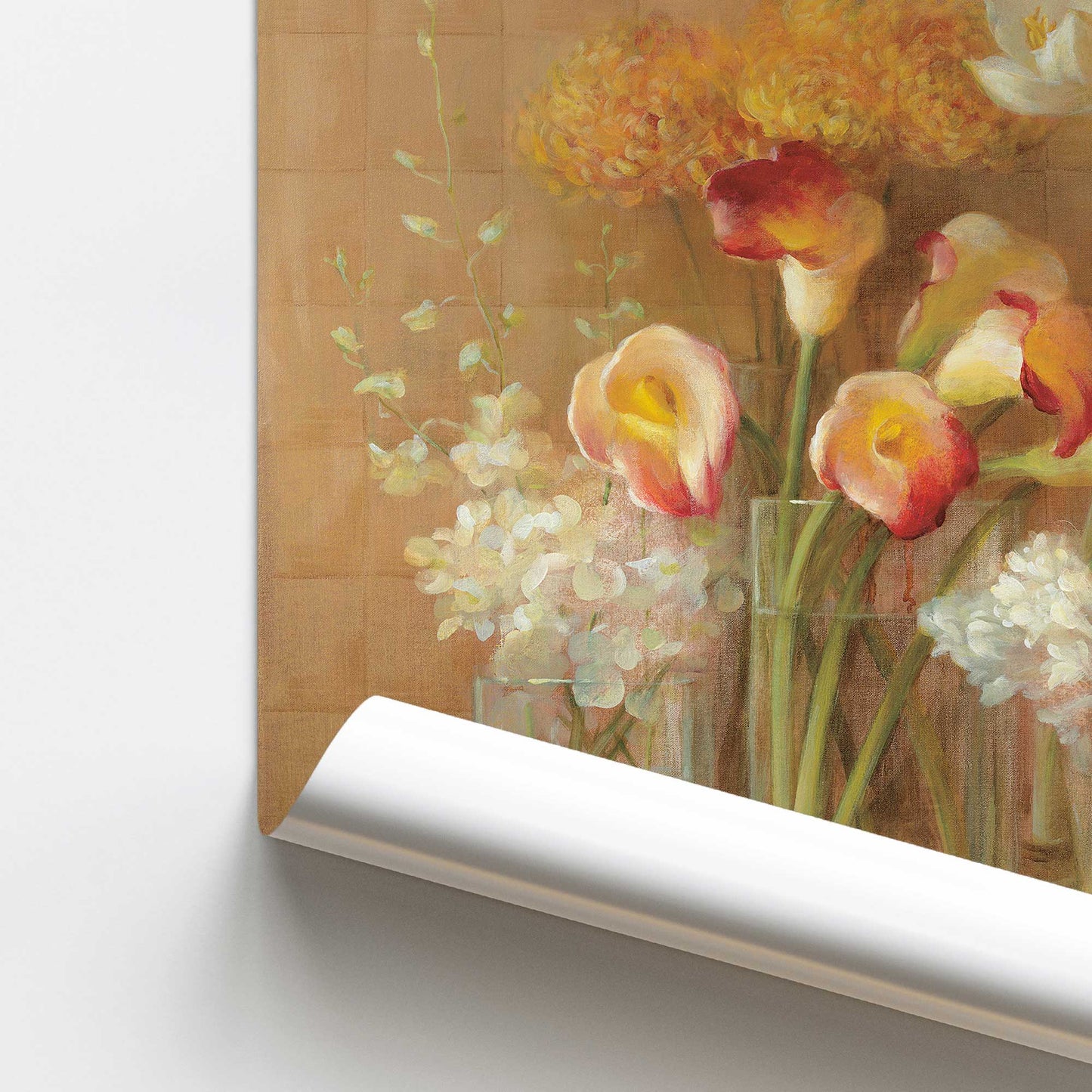 [Color:Rolled Print], Picture of close up of art