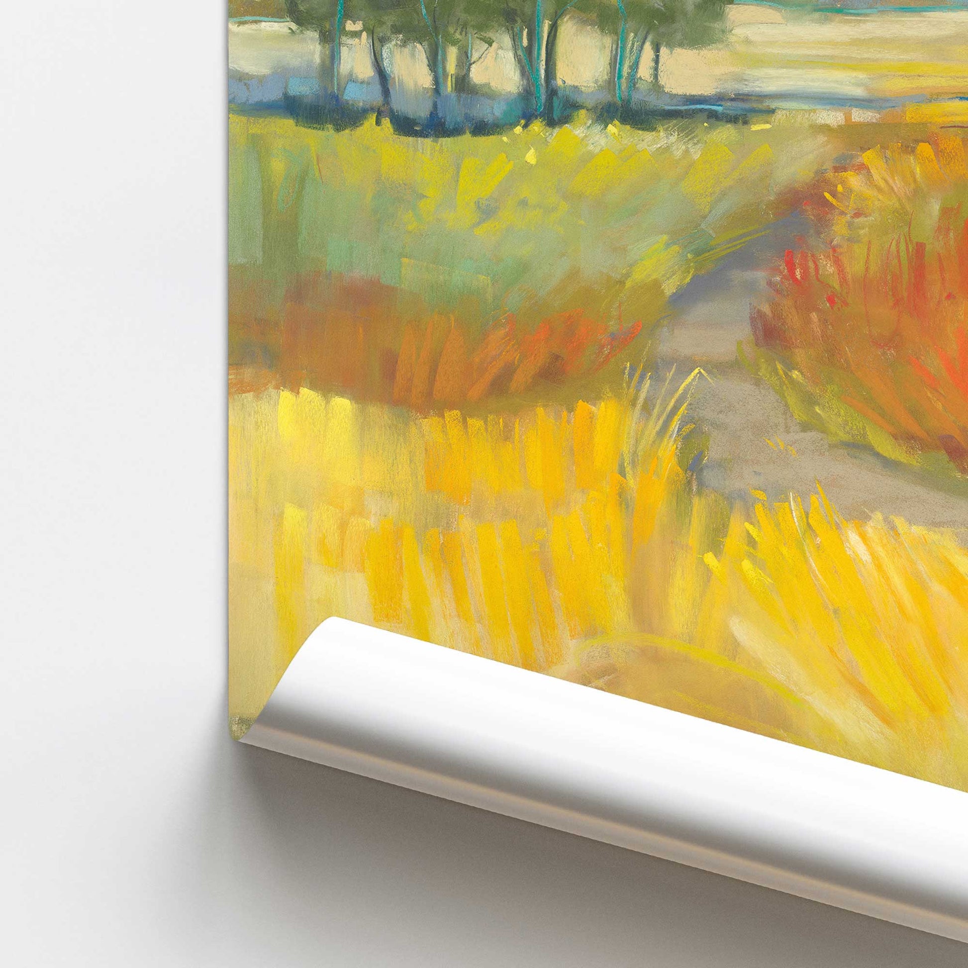 [Color:Rolled Print], Picture of close up of art