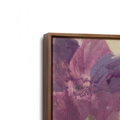 [Color:Walnut], Picture of art in a Walnut frame at an angle