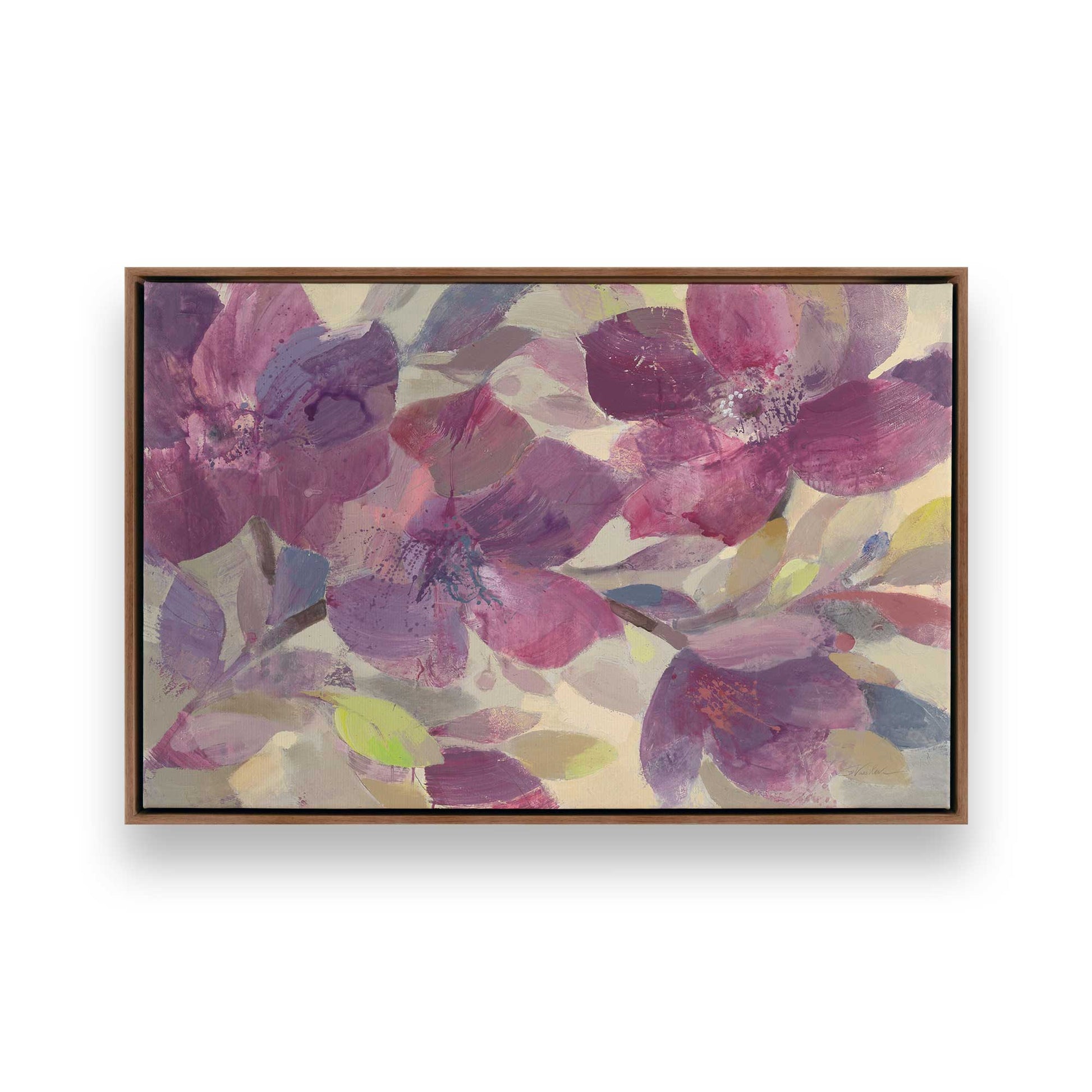 [Color:Walnut], Picture of art in a Walnut frame