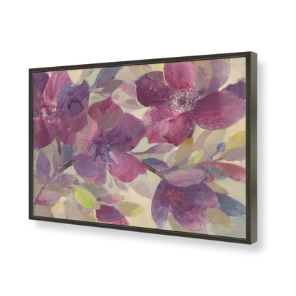 [Color:Satin Black], Picture of art in a Satin Black frame of the corner