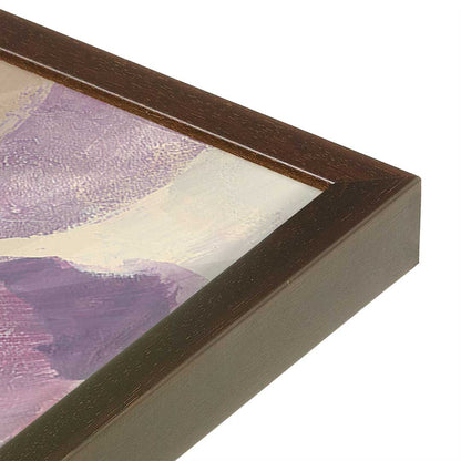 [Color:Belvinder Brown], Picture of art in a Belvinder Brown frame at an angle