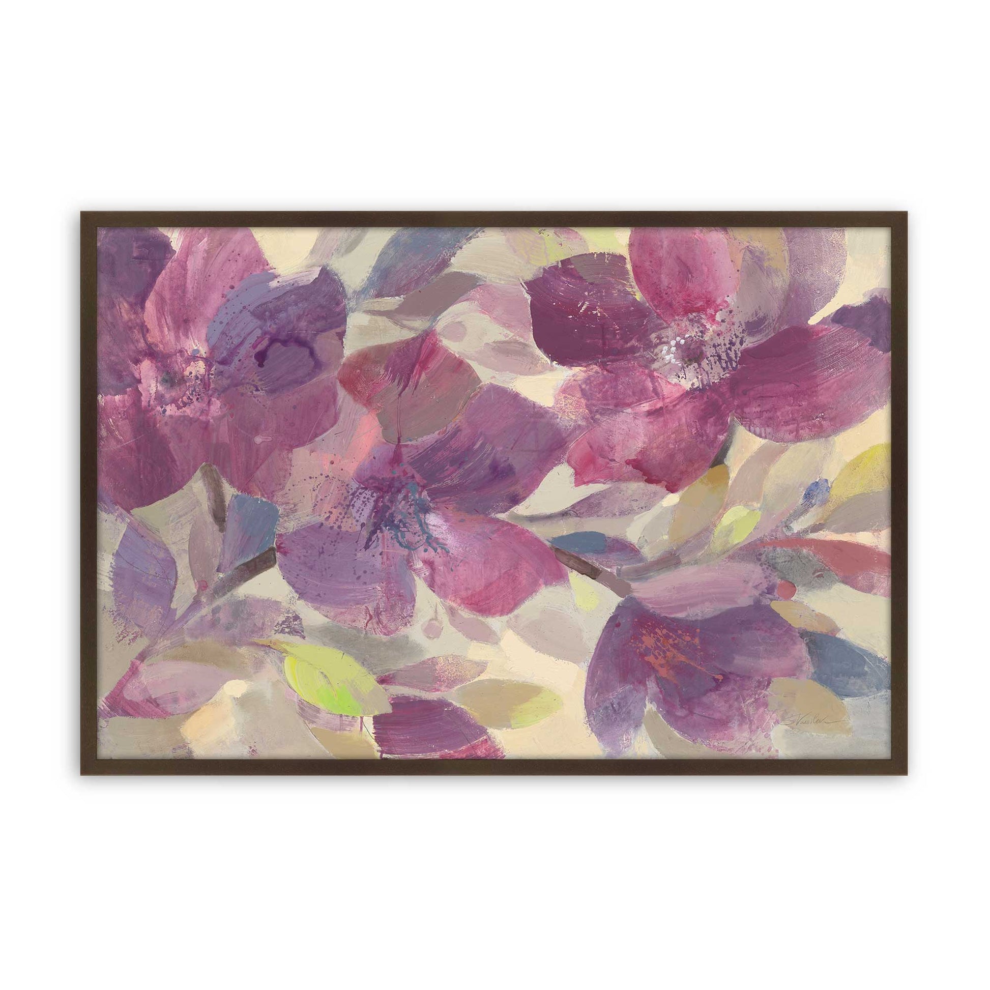 [Color:Belvinder Brown], Picture of art in a Belvinder Brown frame