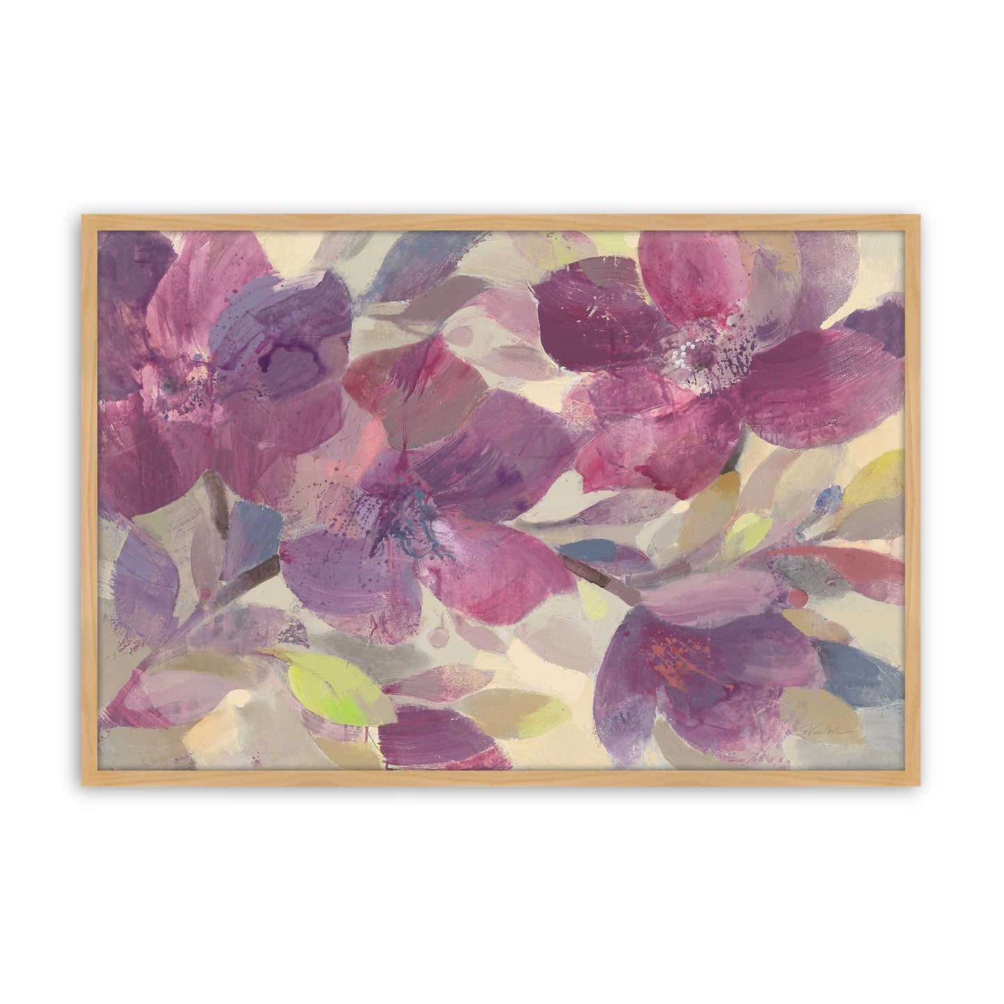 [Color:American Maple], Picture of art in a American Maple frame