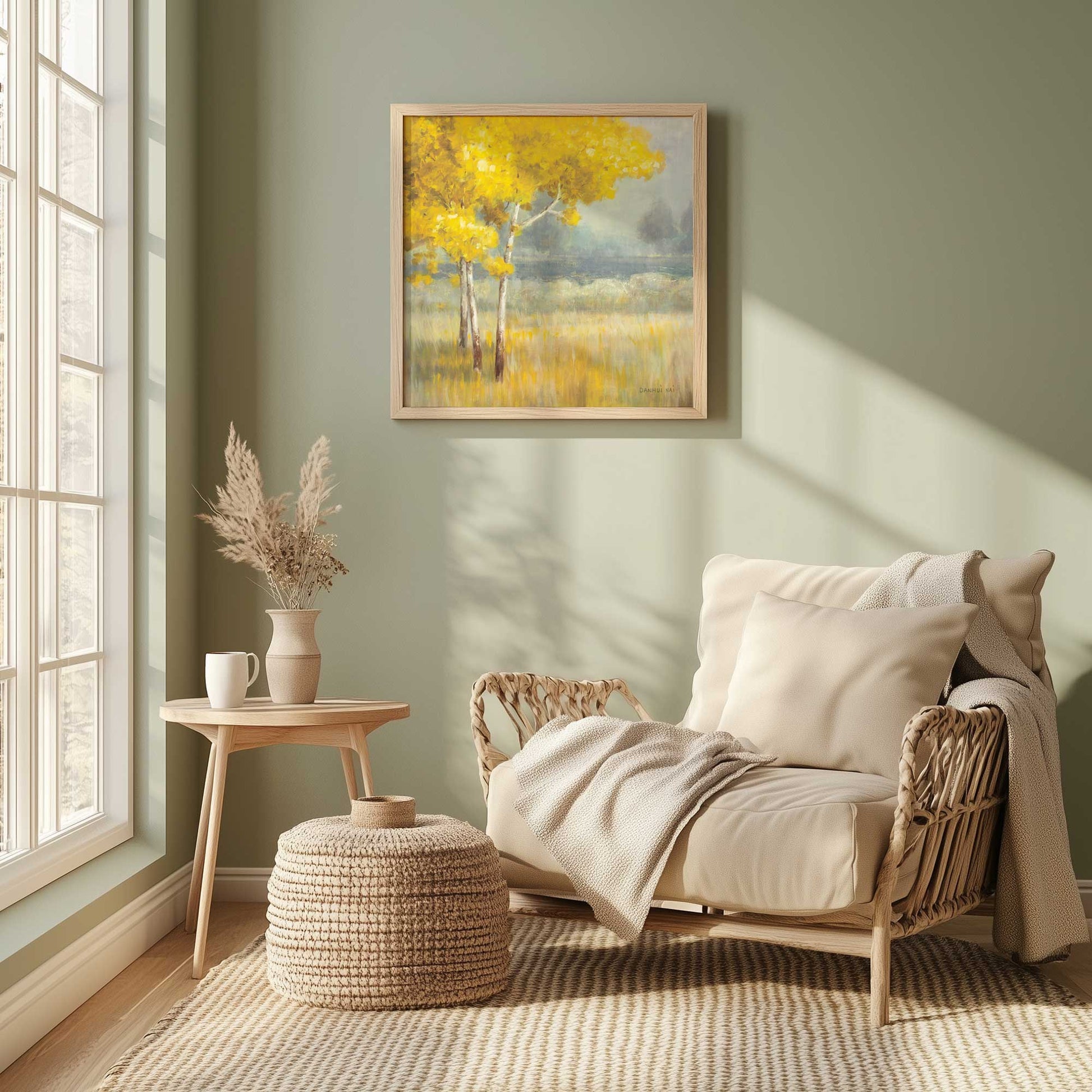 Picture of art in a room
