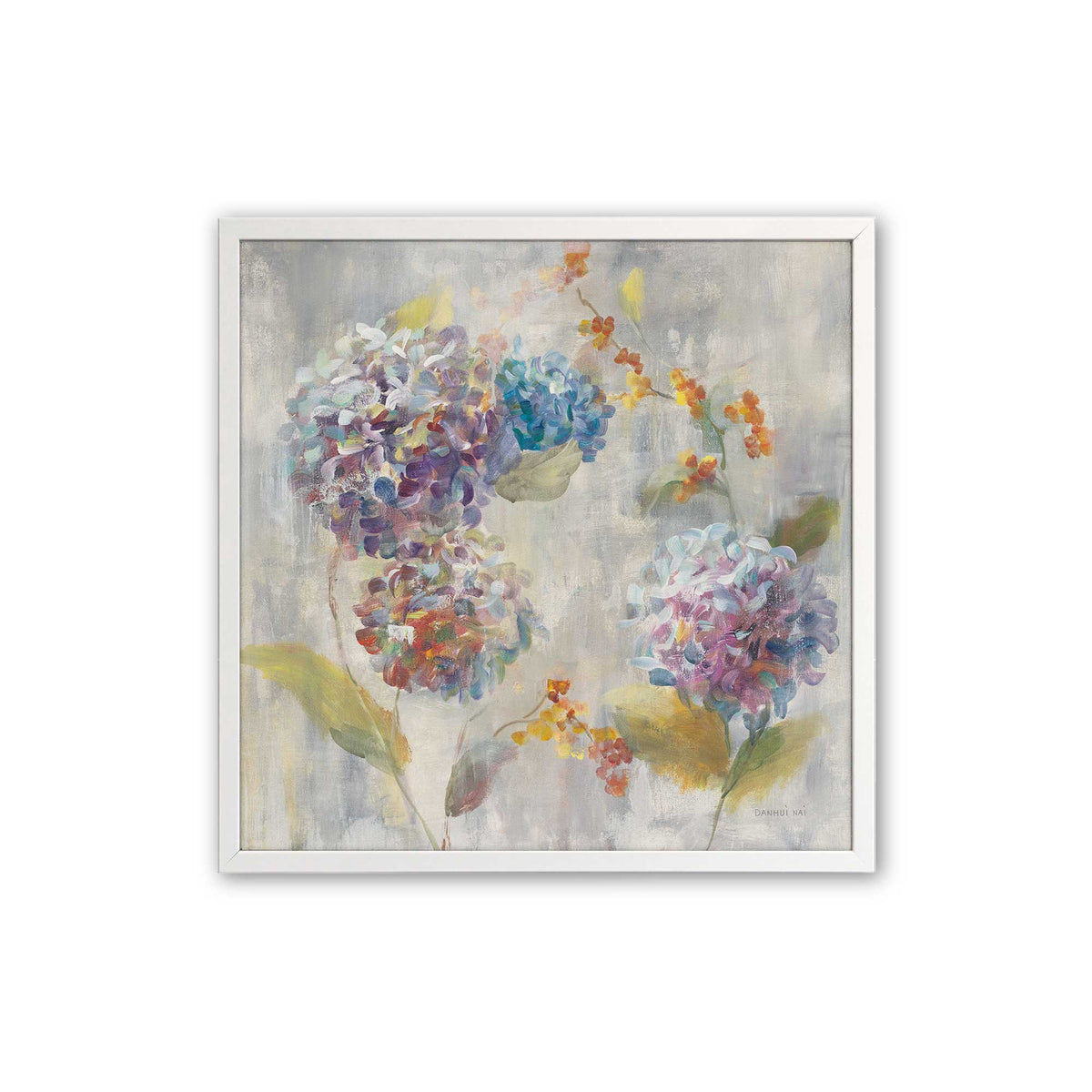 [Color:Opaque White], Picture of art in an Opaque White frame