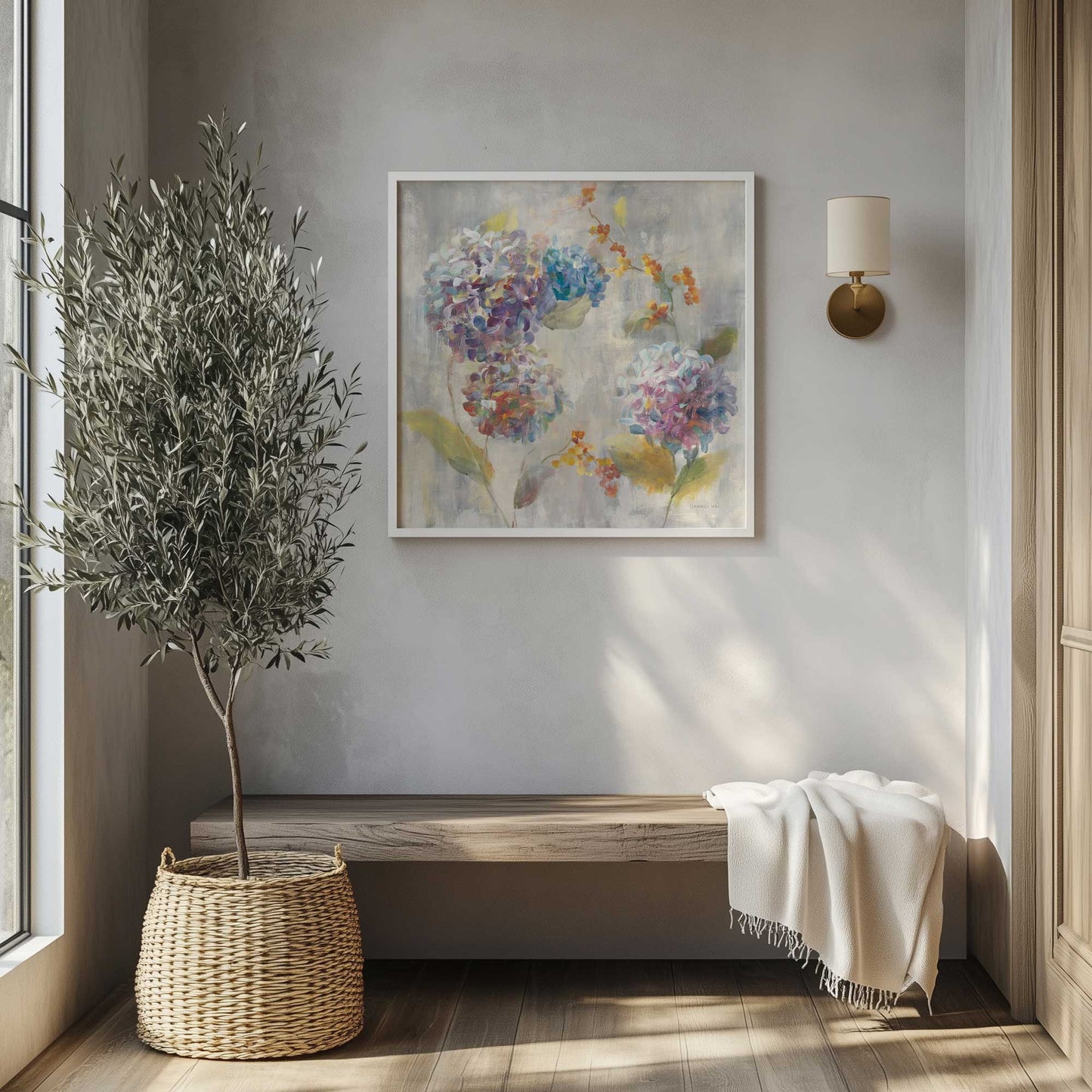 Picture of art in a room