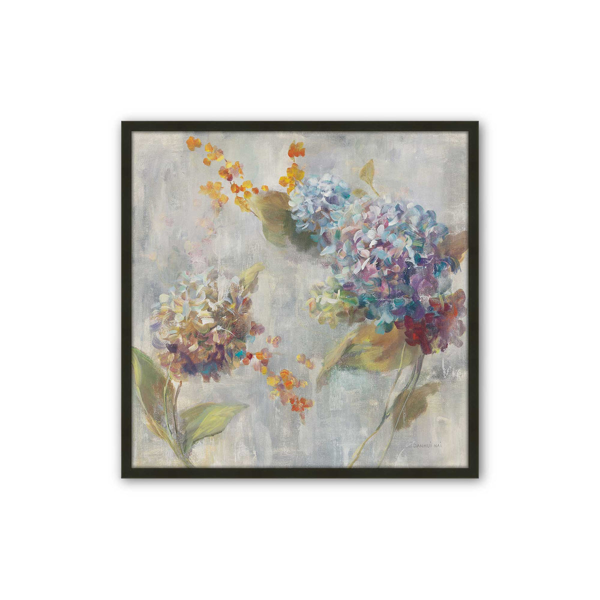 [Color:Satin Black], Picture of art in a Satin Black frame