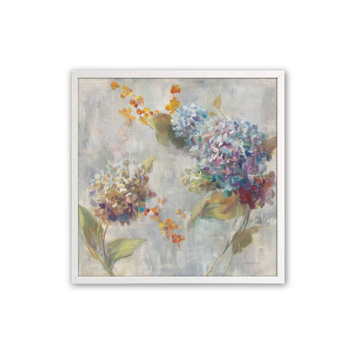 [Color:Opaque White], Picture of art in an Opaque White frame