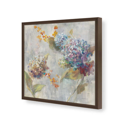 [Color:Espresso], Picture of art in a Espresso frame of the corner