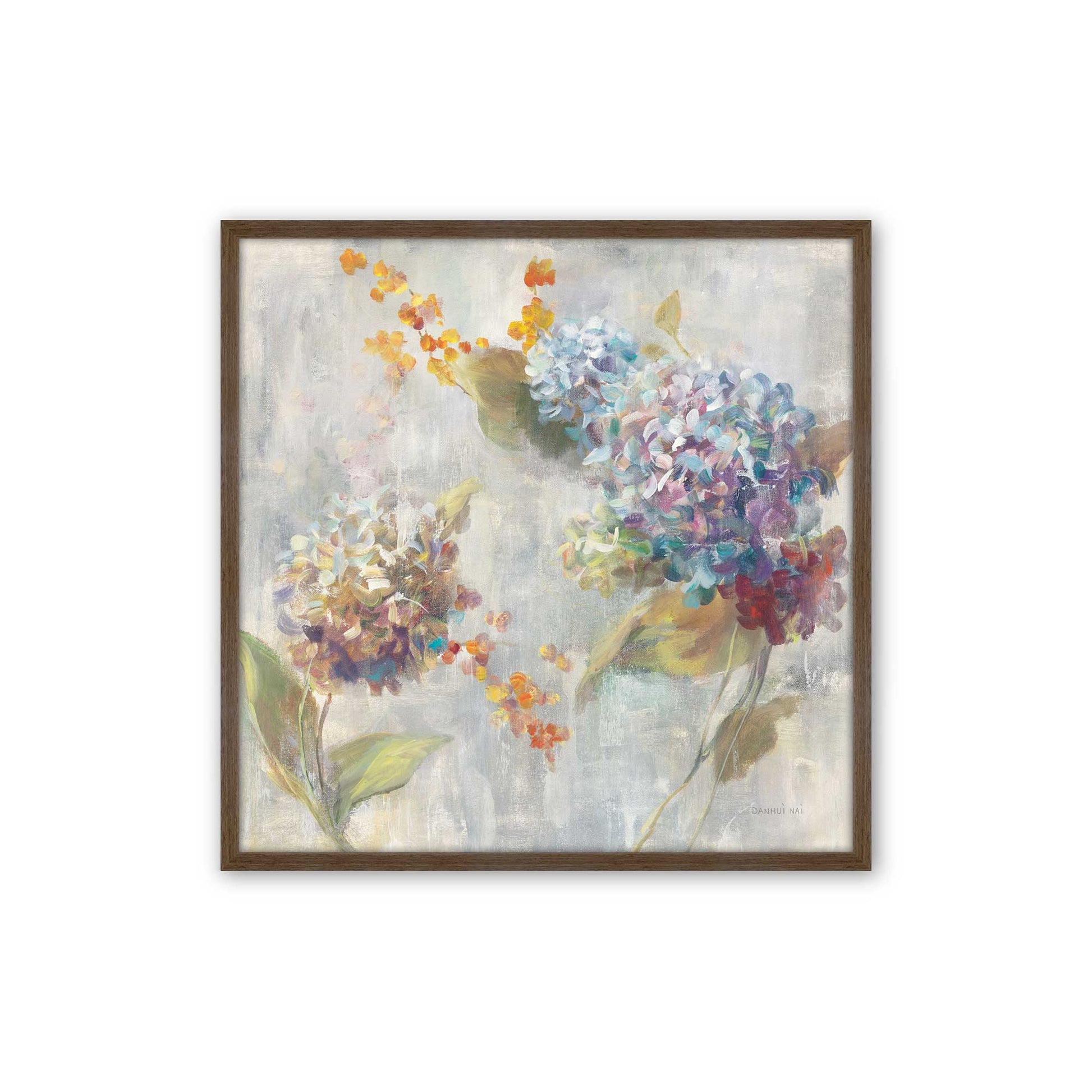 [Color:Walnut], Picture of art in a Walnut frame