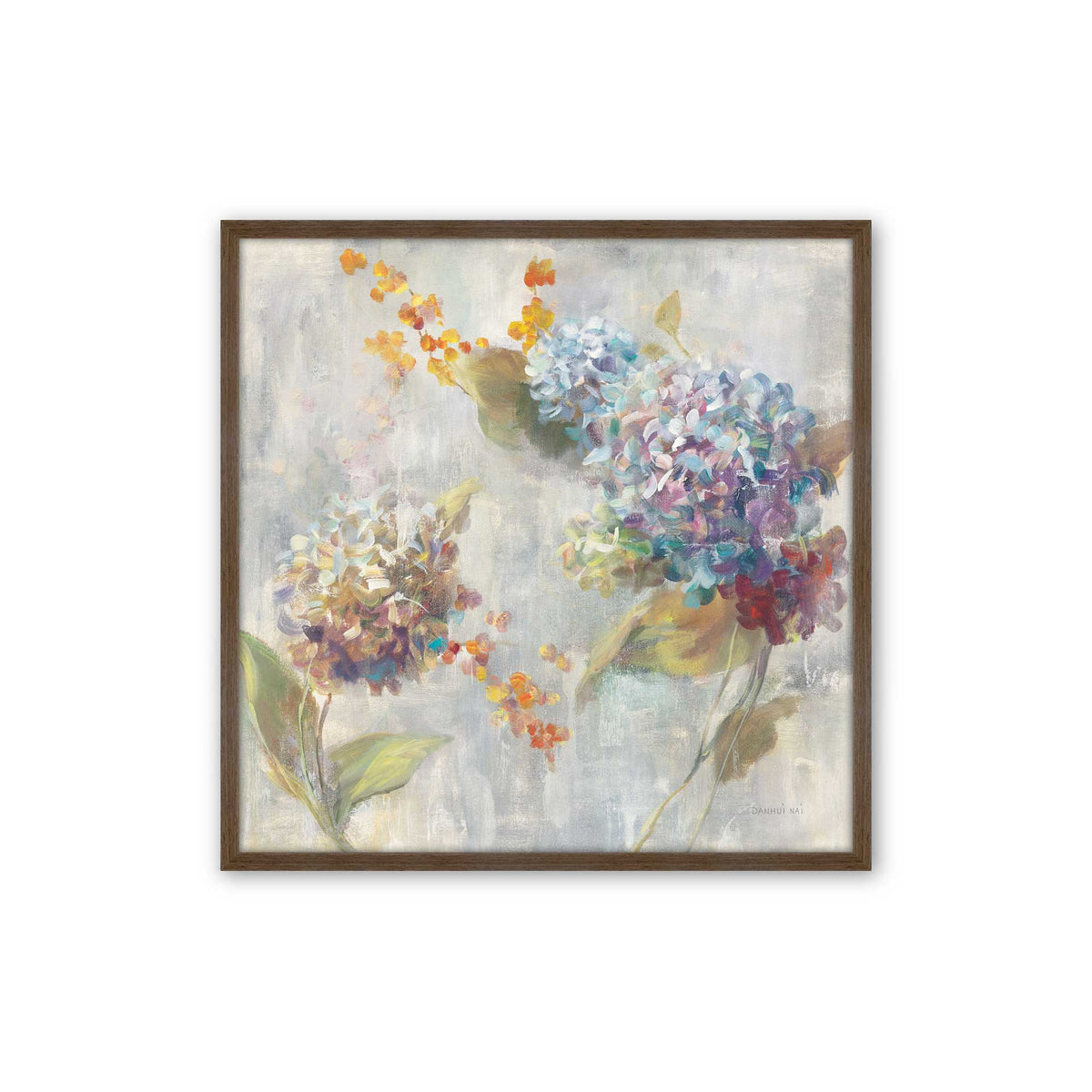[Color:Walnut], Picture of art in a Walnut frame