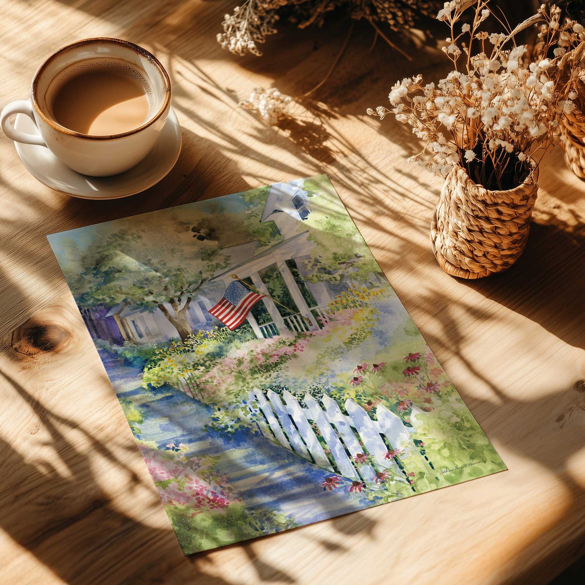 [Color:Rolled Print], Picture of close up of art