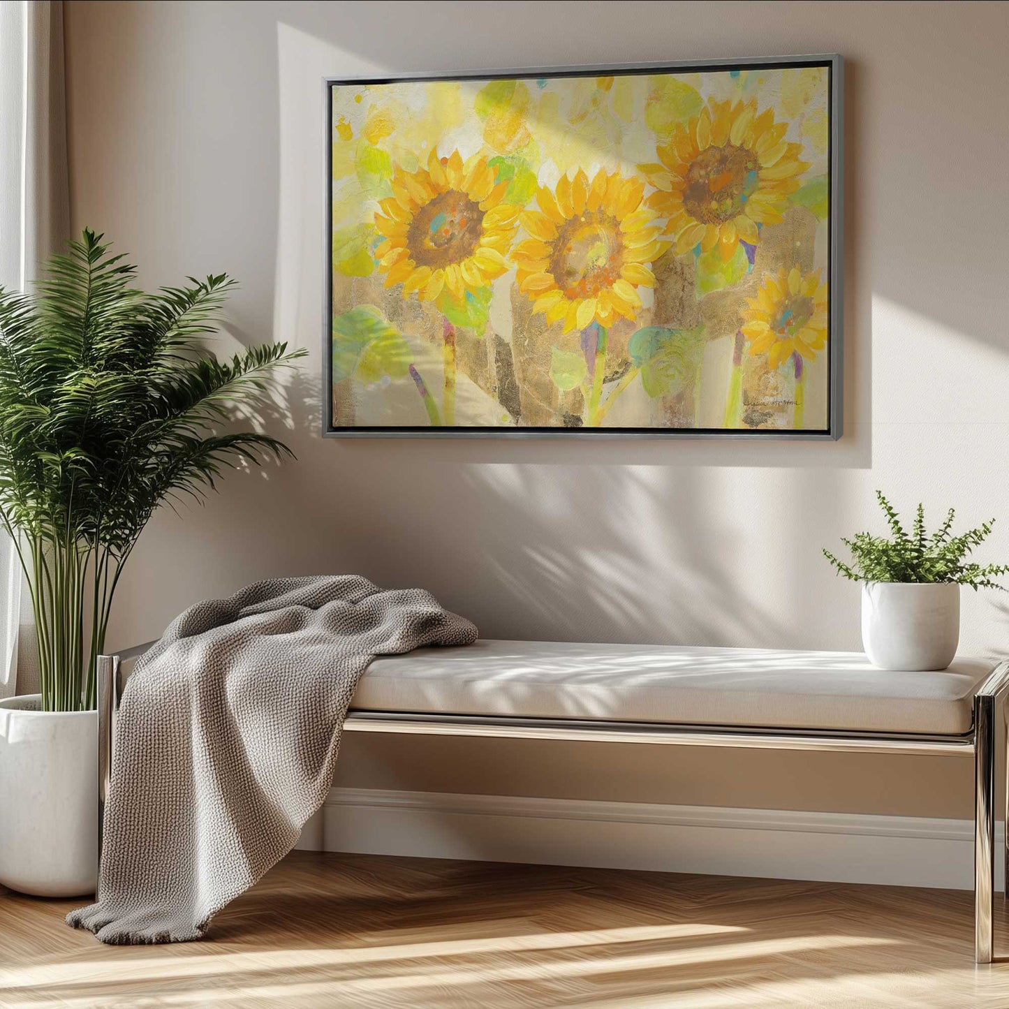 Picture of art in a room