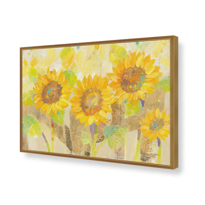 [Color:Polished Gold], Picture of art in a Polished Gold frame of the corner