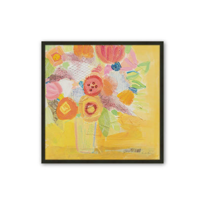 [Color:Satin Black], Picture of art in a Satin Black frame