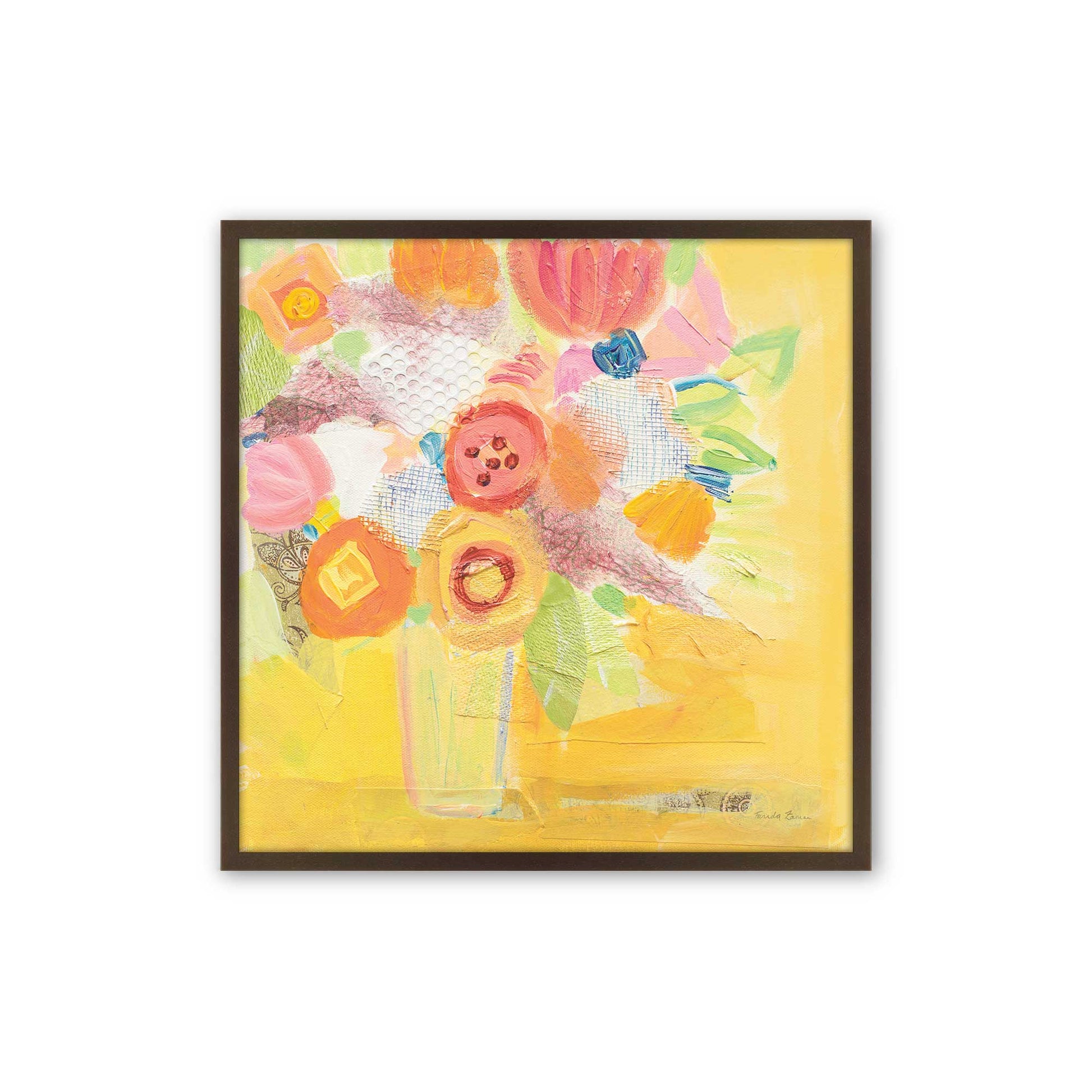 [Color:Espresso], Picture of art in a Espresso frame