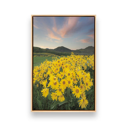 [Color:American Maple], Picture of art in a American Maple frame