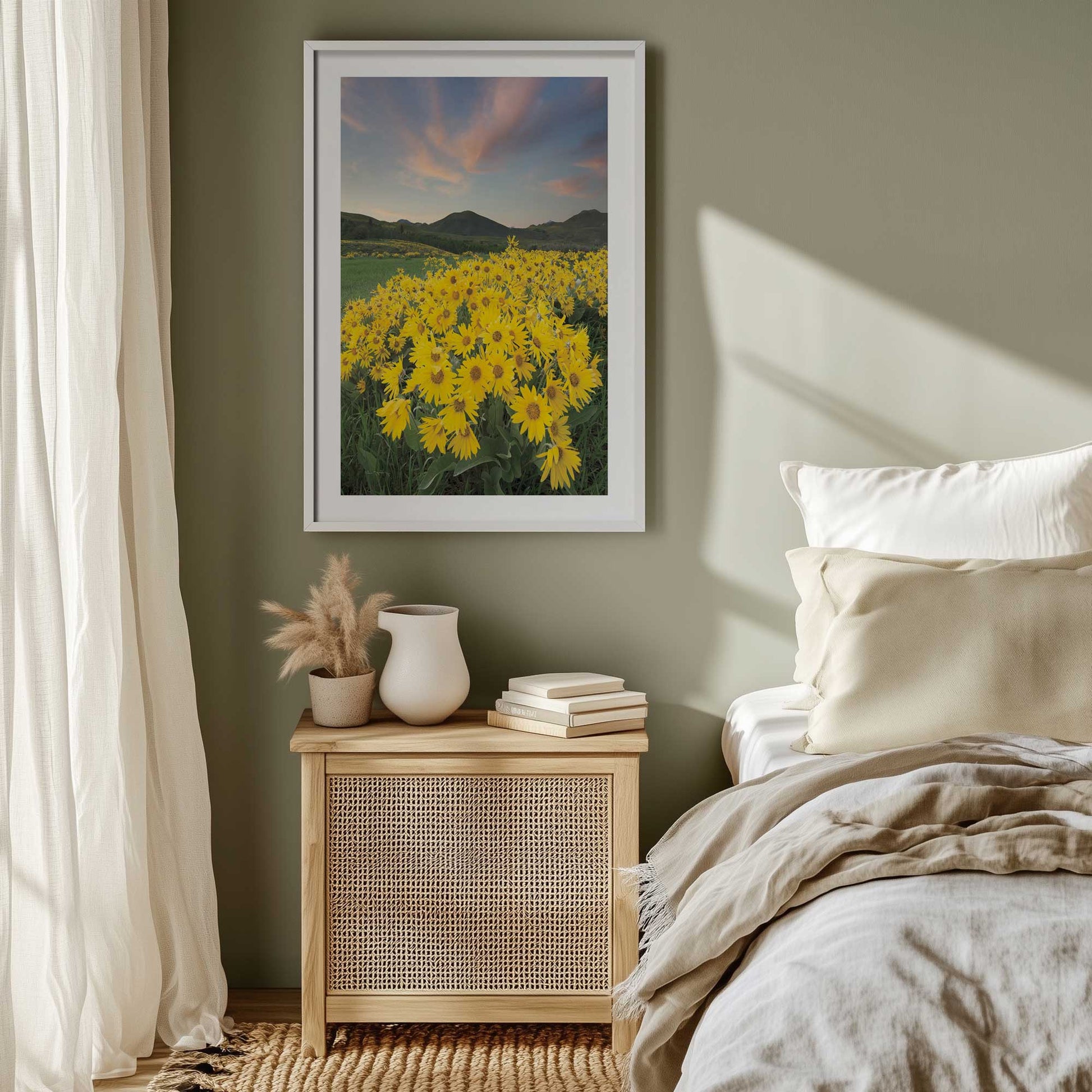 Picture of art in a room