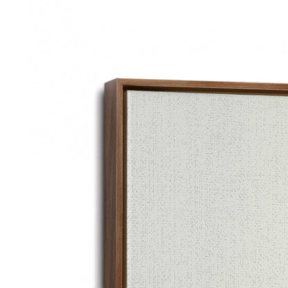 [Color:Walnut], Picture of art in a Walnut frame at an angle
