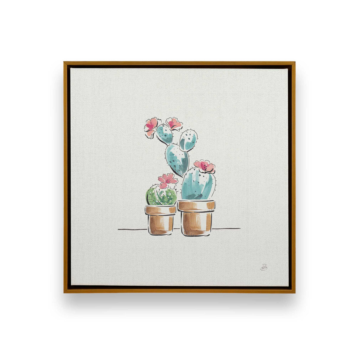 [Color:Polished Gold], Picture of art in a Polished Gold frame