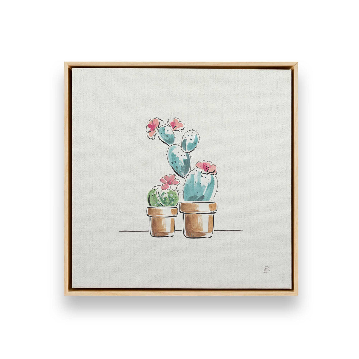[Color:American Maple], Picture of art in an American Maple frame