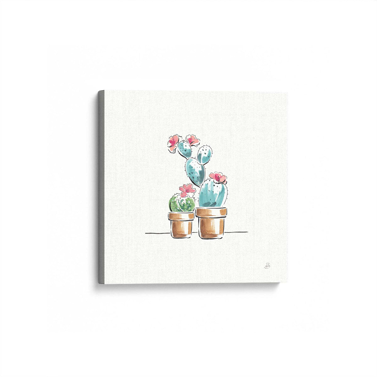 [Color:Stretched Canvas], Picture of art at an angle