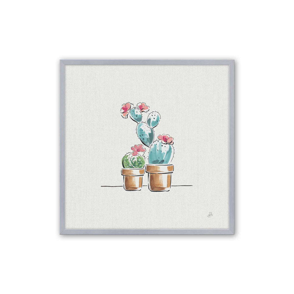 [Color:Polished Chrome], Picture of art in a Polished Chrome frame